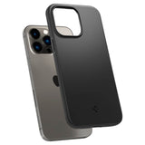 Противоударен Калъф за iPhone 14 Pro, Spigen Thin Fit Case, Черен (7)
