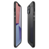 Противоударен Калъф за iPhone 14 Plus, Spigen Thin Fit Case, Черен (6)