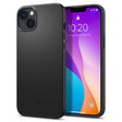 Противоударен Калъф за iPhone 14 Plus, Spigen Thin Fit Case, Черен