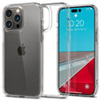 Противоударен Калъф за iPhone 14 Pro Max, Spigen Ultra Hybrid Case, Прозрачен