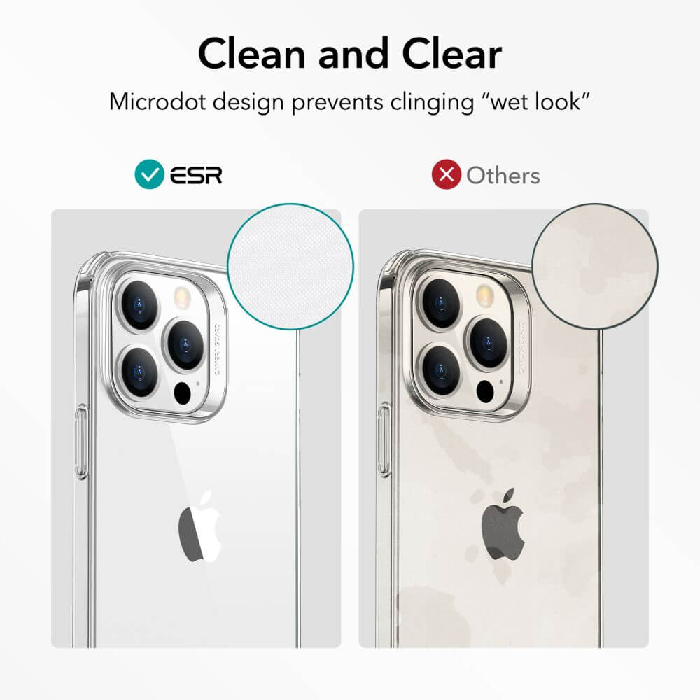 Силиконов Калъф за iPhone 14 Pro Max, ESR Project Zero Case, Прозрачен (4)