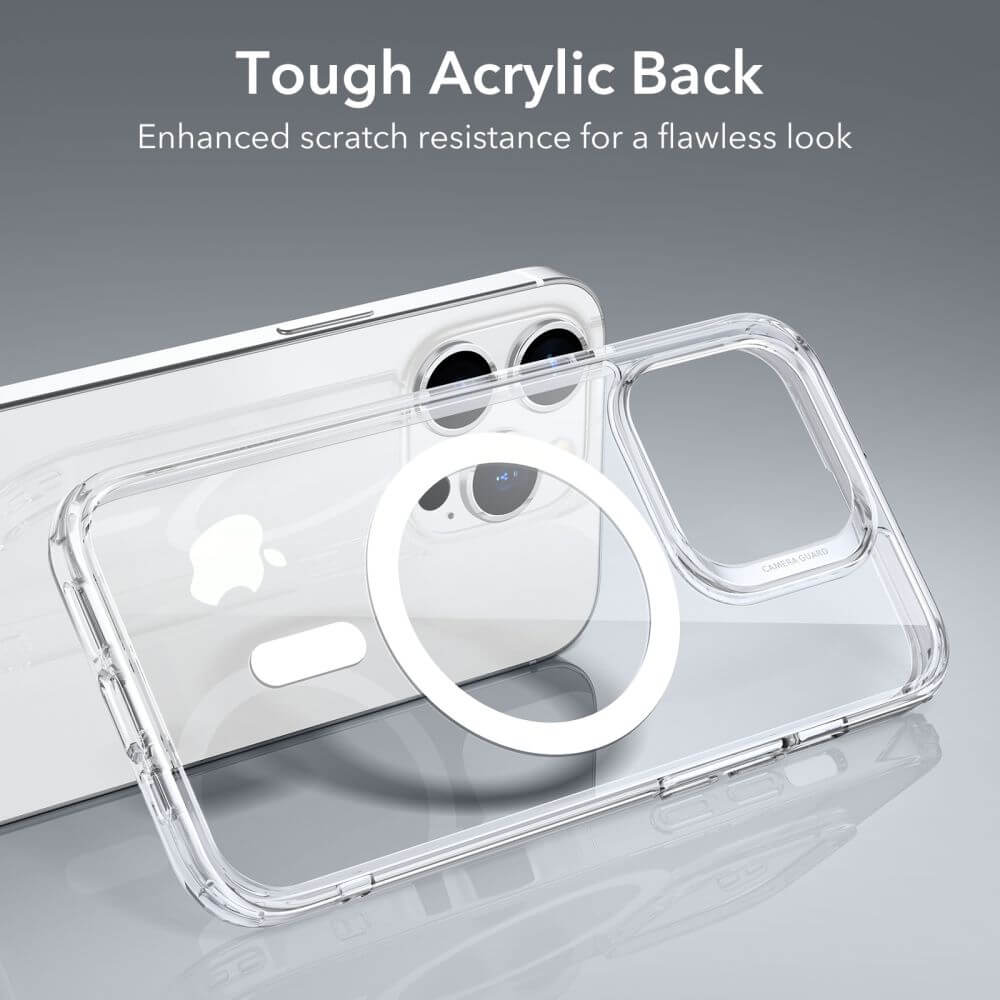 Magsafe Калъф за iPhone 14 Pro Max, ESR Classic Hybrid Magnetic Case, Прозрачен (5)