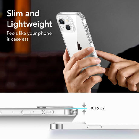 Силиконов Калъф за iPhone 14, ESR Project Zero Case, Прозрачен (6)