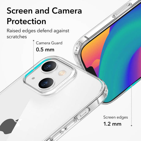 Силиконов Калъф за iPhone 14, ESR Project Zero Case, Прозрачен (2)