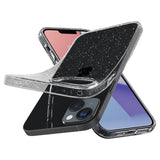 Блестящ Калъф за iPhone 14 Plus, Spigen Liquid Crystal Glitter Quartz Case, Прозрачен (3)