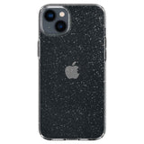 Блестящ Калъф за iPhone 14 Plus, Spigen Liquid Crystal Glitter Quartz Case, Прозрачен (2)