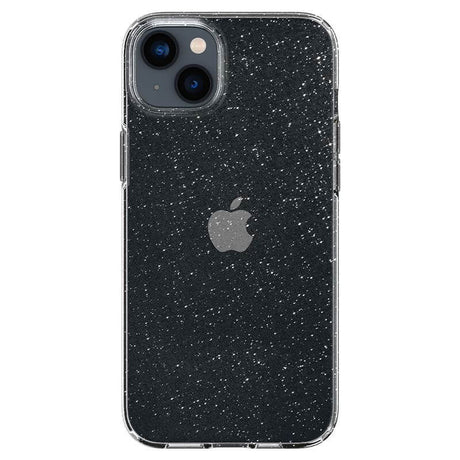 Блестящ Калъф за iPhone 14 Plus, Spigen Liquid Crystal Glitter Quartz Case, Прозрачен (2)