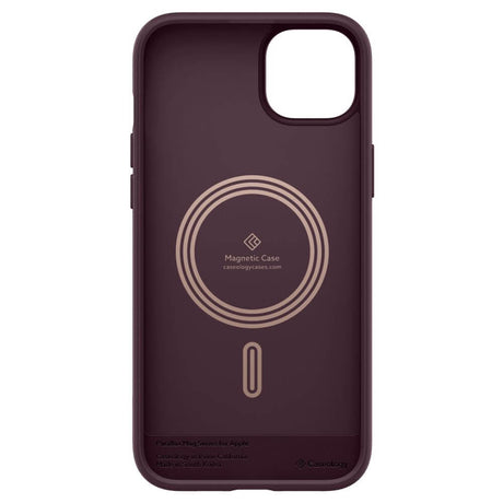 Magsafe Калъф за iPhone 14 Plus, Spigen Caseology Parallax, Бордо (3)