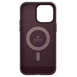 Magsafe Калъф за iPhone 14 Pro Max, Spigen Caseology Parallax, Бордо (3)