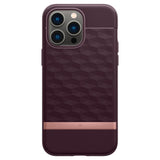Magsafe Калъф за iPhone 14 Pro Max, Spigen Caseology Parallax, Бордо (2)