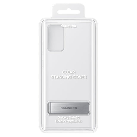 Оригинален Калъф за Samsung Note 20 Clear Standing Cover Case Ef-jn980cte, Прозрачен (5)