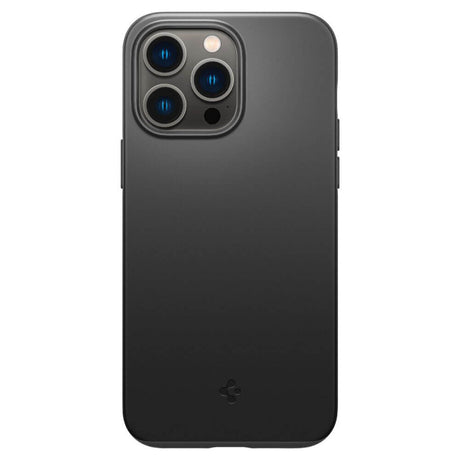 Противоударен Калъф за iPhone 14 Pro Max, Spigen Thin Fit Case, Черен (2)