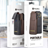 Калъф-Джоб за Колан за Samsung Z Fold, Puloka Waist Case, Черен (6)