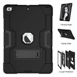 Калъф за iPad Air/ 6/ 5 9.7", Hybrid Kickstand Case, Черен (3)