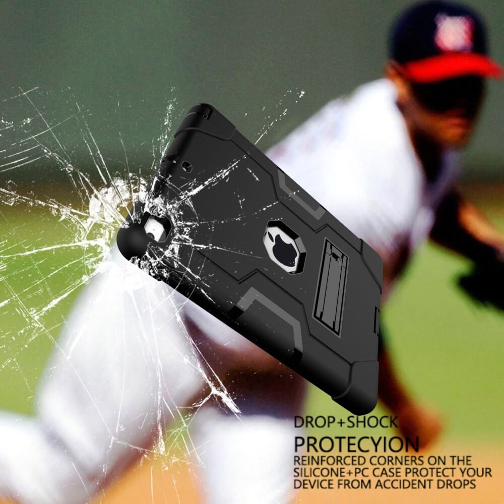 Калъф за iPad Air/ 6/ 5 9.7", Hybrid Kickstand Case, Черен (4)