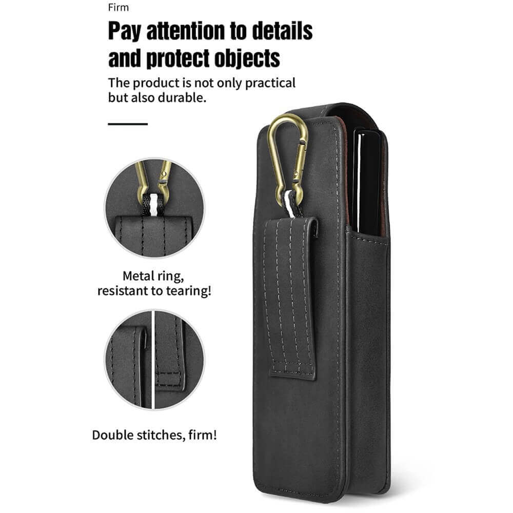 Калъф-Джоб за Колан за Samsung Z Fold, Puloka Waist Case, Черен (4)