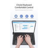 Калъф с Клавиатура за Samsung Tab S8/ S7, Dux Ducis Touchpad Keyboard Case, Черен (6)