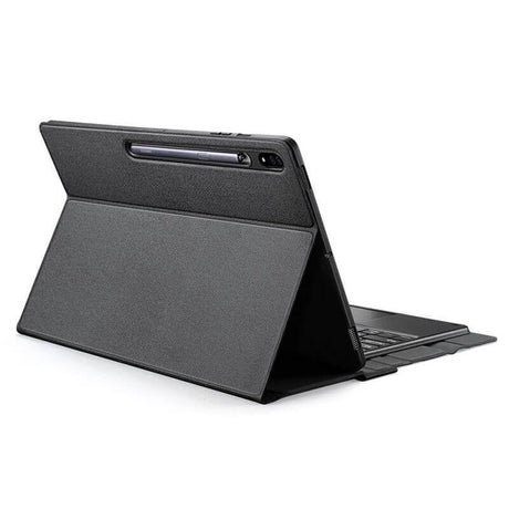 Калъф с Клавиатура за Samsung Tab S8/ S7, Dux Ducis Touchpad Keyboard Case, Черен