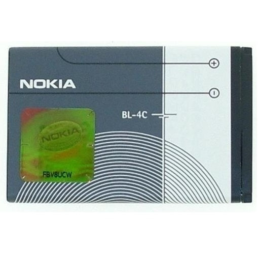 Оригинална Батерия за Nokia Battery Bl-4c 6300, 6100, 108