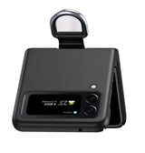 Калъф с Халка за Samsung Galaxy Z Flip 4, GKK Ring Case, Черен (2)