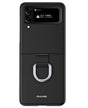 Калъф с Халка за Samsung Galaxy Z Flip 4, GKK Ring Case, Черен