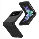 Калъф с Предпазител за Samsung Galaxy Z Flip 4, GKK Hinge Case, Черен (2)