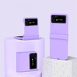 Калъф с Предпазител за Samsung Galaxy Z Flip 4, GKK Hinge Case, Лилав (3)