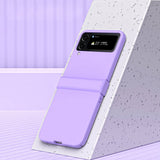 Калъф с Предпазител за Samsung Galaxy Z Flip 4, GKK Hinge Case, Лилав (6)