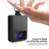 Кожен Калъф с Халка за Samsung Galaxy Z Flip 4, GKK Ring Case, Черен (8)