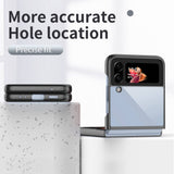 Калъф с Цветна Рамка за Samsung Z Flip 4, GKK Frame Case, Черен (7)