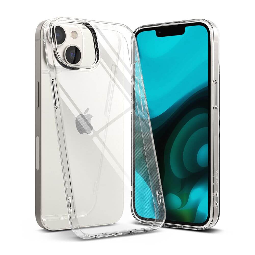 Силиконов Калъф за iPhone 14 Plus, Ringke Air Case, Прозрачен