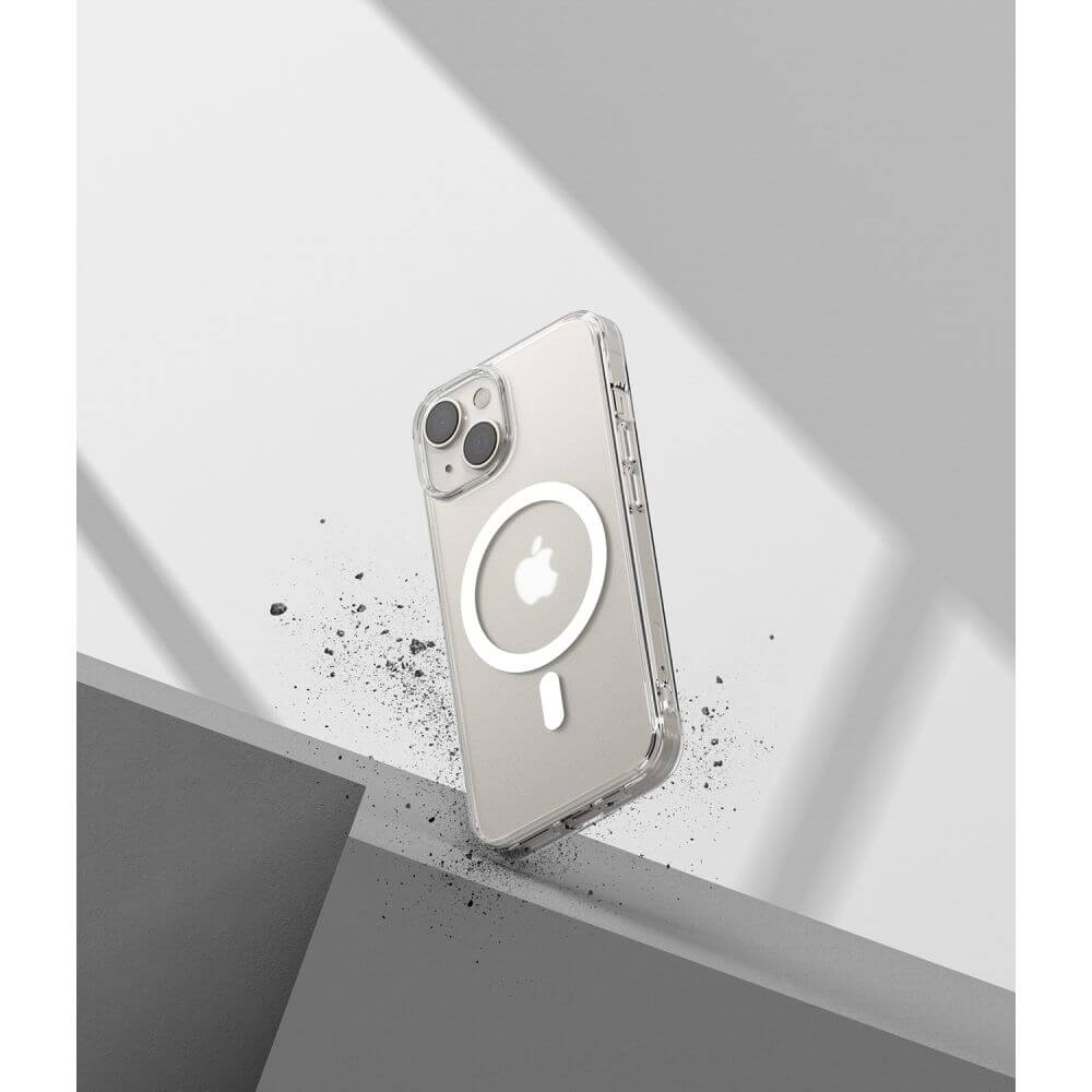Magsafe Калъф за iPhone 14 Plus, Ringke Fusion Matte Case, Прозрачен (7)