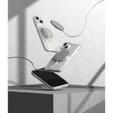Magsafe Калъф за iPhone 14 Plus, Ringke Fusion Matte Case, Прозрачен (8)