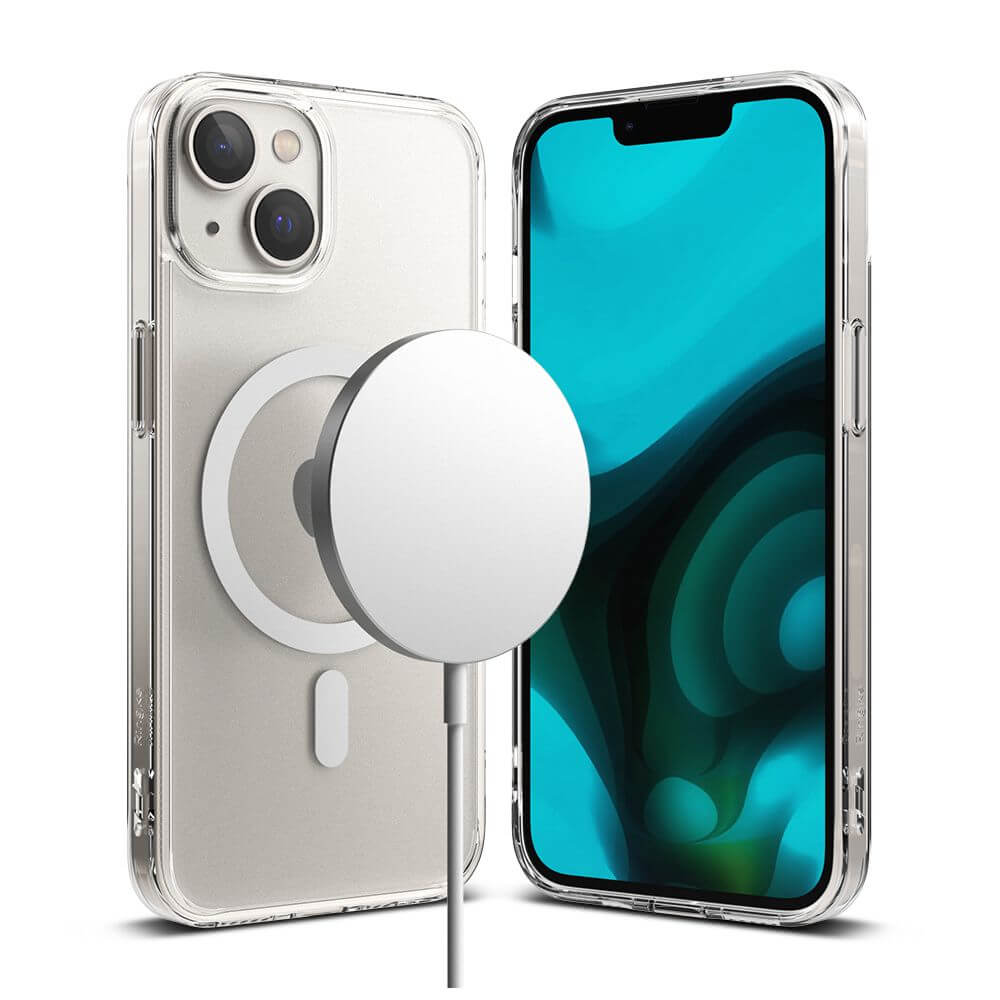 Magsafe Калъф за iPhone 14, Ringke Fusion Matte Case, Прозрачен (2)