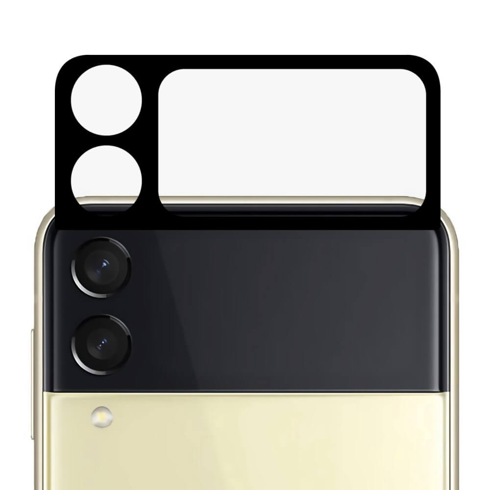Протектор за Малкия Дисплей на Samsung Z Flip 4, Imak Glass, Черен