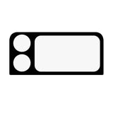 Протектор за Малкия Дисплей на Samsung Z Flip 4, Imak Glass, Черен (2)