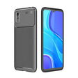 Силиконов Калъф за Xiaomi Redmi 9C, New Carbon Case, Черен