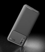 Силиконов Калъф за Xiaomi Redmi 9C, New Carbon Case, Черен (3)