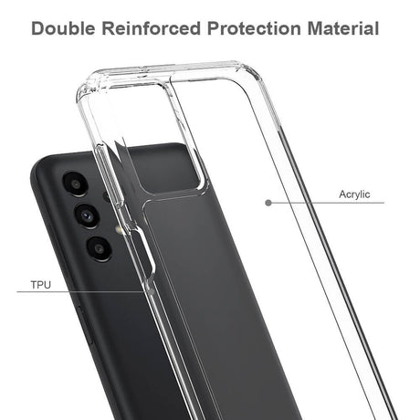 Противоударен Калъф за Samsung A13 4G, Hybrid Clear Case, Прозрачен (2)