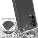 Противоударен Калъф за Samsung A13 4G, Hybrid Clear Case, Прозрачен (4)