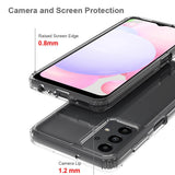 Противоударен Калъф за Samsung A13 4G, Hybrid Clear Case, Прозрачен (3)