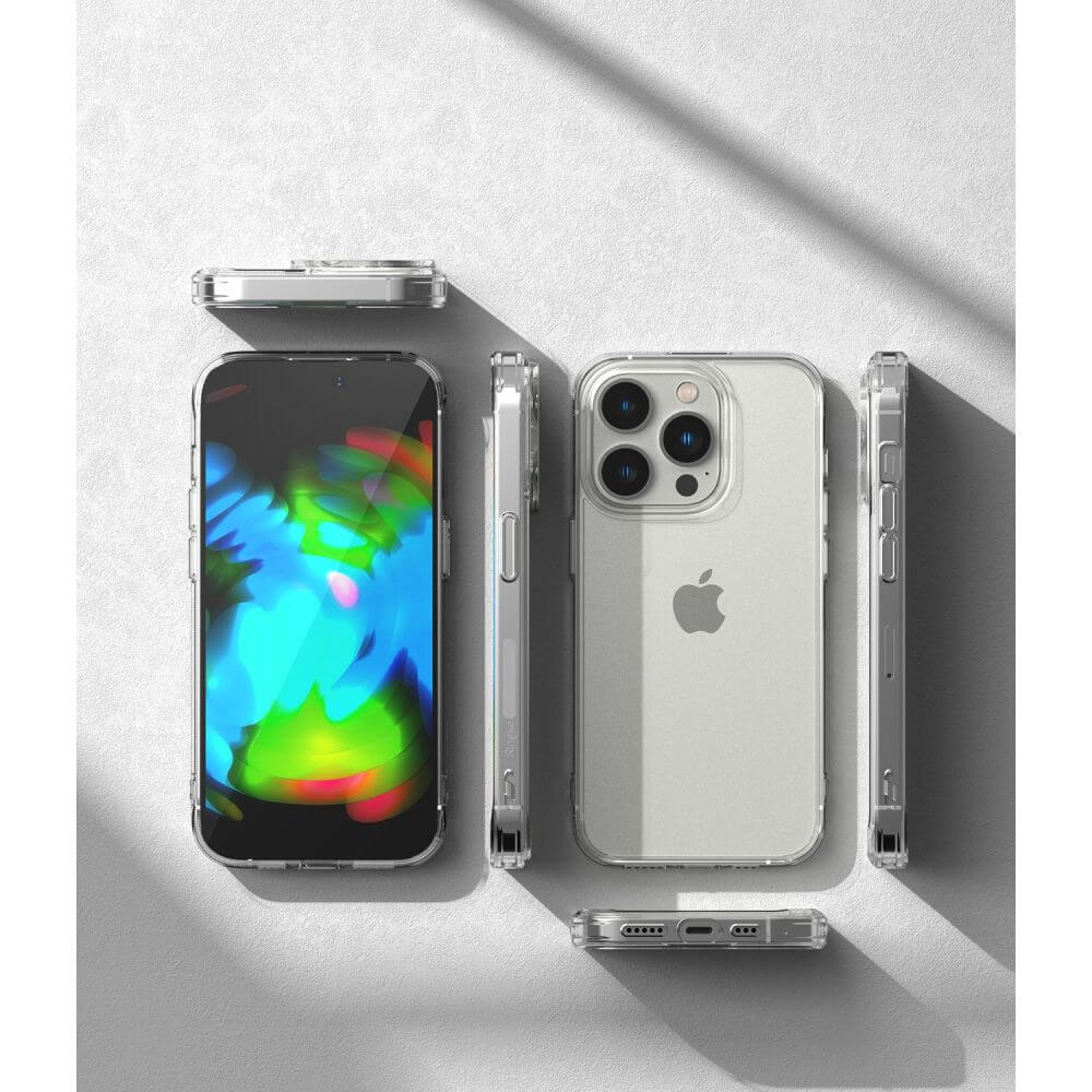 Матов Калъф за iPhone 14 Pro, Ringke Fusion Matte Case, Прозрачен (4)