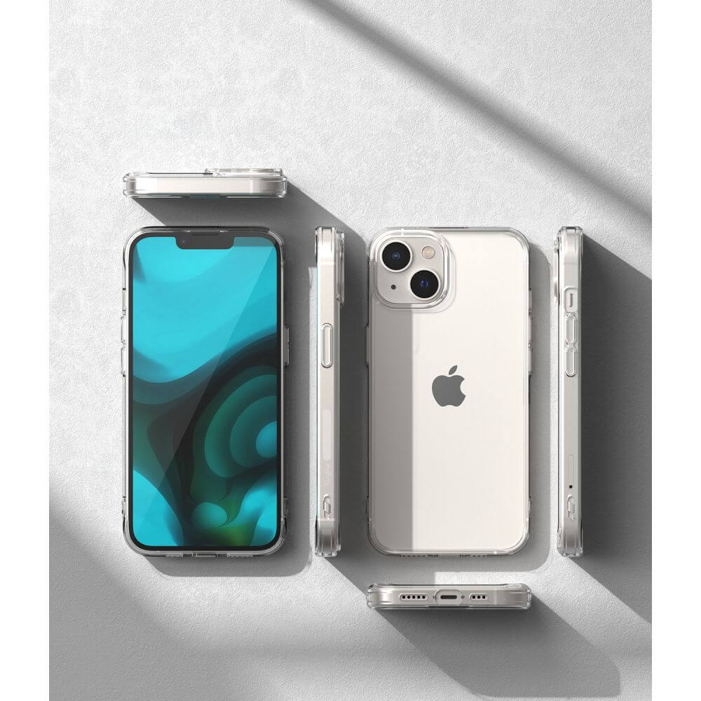 Противоударен Калъф за iPhone 14, Ringke Fusion Case, Прозрачен (5)