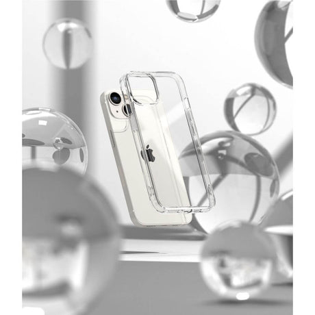 Противоударен Калъф за iPhone 14 Plus, Ringke Fusion Case, Прозрачен (8)