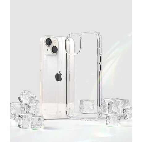 Противоударен Калъф за iPhone 14 Plus, Ringke Fusion Case, Прозрачен (7)