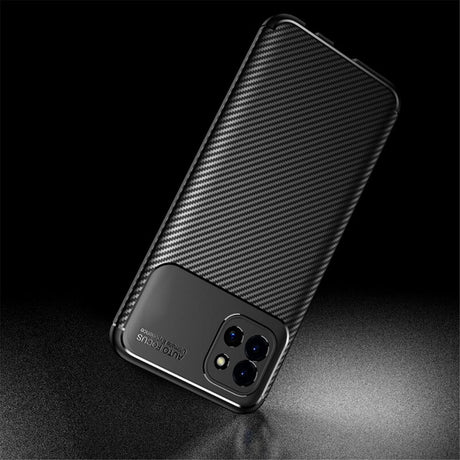Силиконов Калъф за Xiaomi Redmi 9A, New Carbon Case, Черен (3)