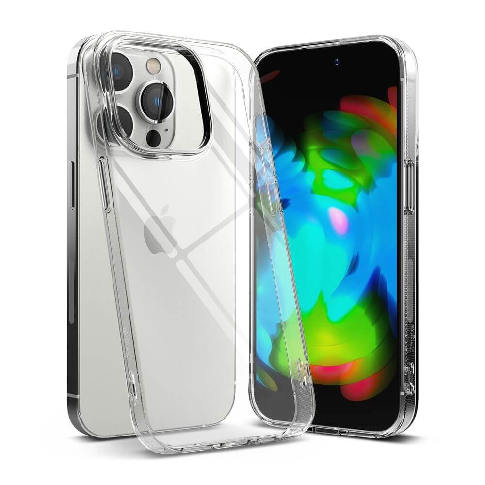 Силиконов Калъф за iPhone 14 Pro, Ringke Air Case, Прозрачен (2)