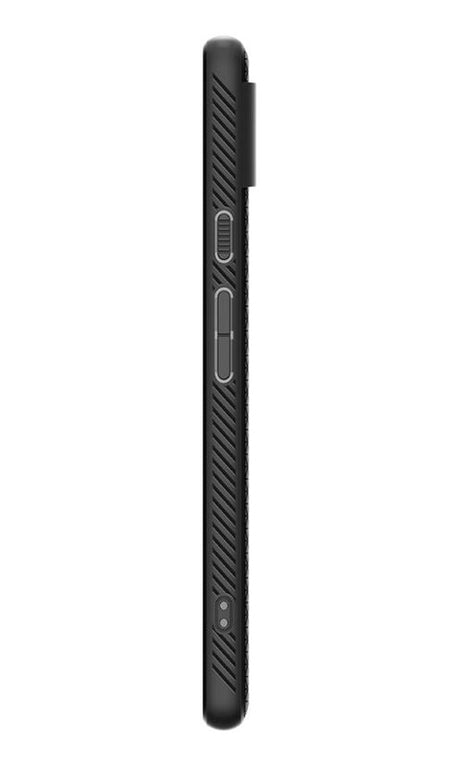 Противоударен Калъф за за Google Pixel 6A, Spigen Liquid Air Case, Черен (6)