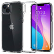 Противоударен Калъф за iPhone 14 Plus, Spigen Ultra Hybrid Case, Прозрачен