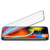 Стъклен Протектор за iPhone 14 Plus, Spigen Slim HD 5D Glass, Прозрачен (3)